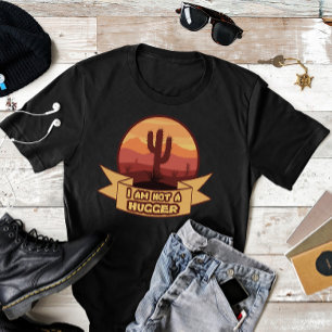 Camiseta No Soy Un Cactus De Cinta Graciosa Vintage Más Gra