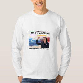 Camiseta NO soy un DEI que contrata colores de Iota