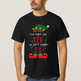 Camiseta No soy un elfo, solo soy unas pocas navidades dive