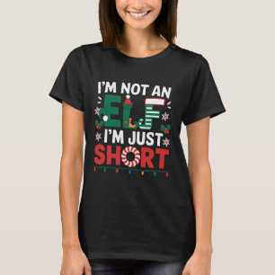 Camiseta No soy un elfo, sólo un partido de Navidades diver