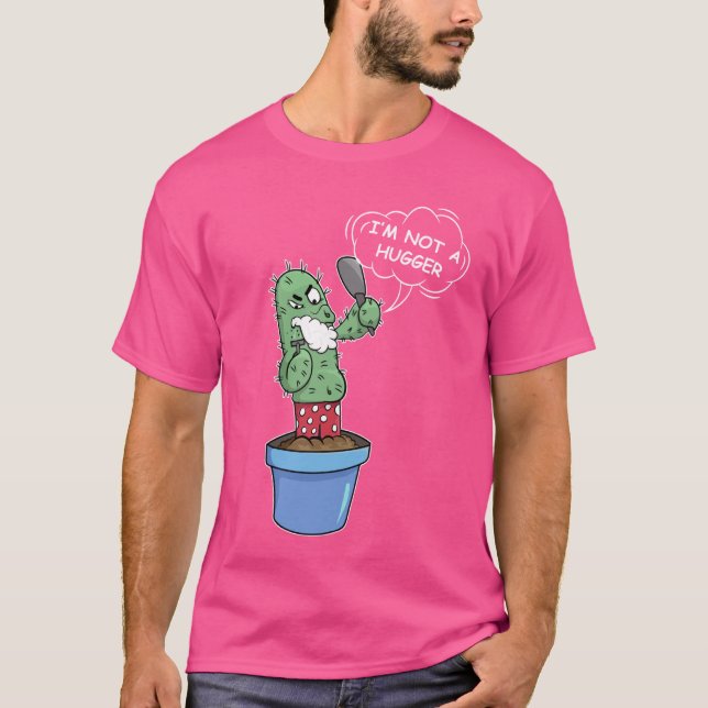 Camiseta No soy un enorme cactus sarcástico Tee Halloween C (Anverso)