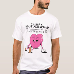 Camiseta No soy un fotógrafo pero puedo