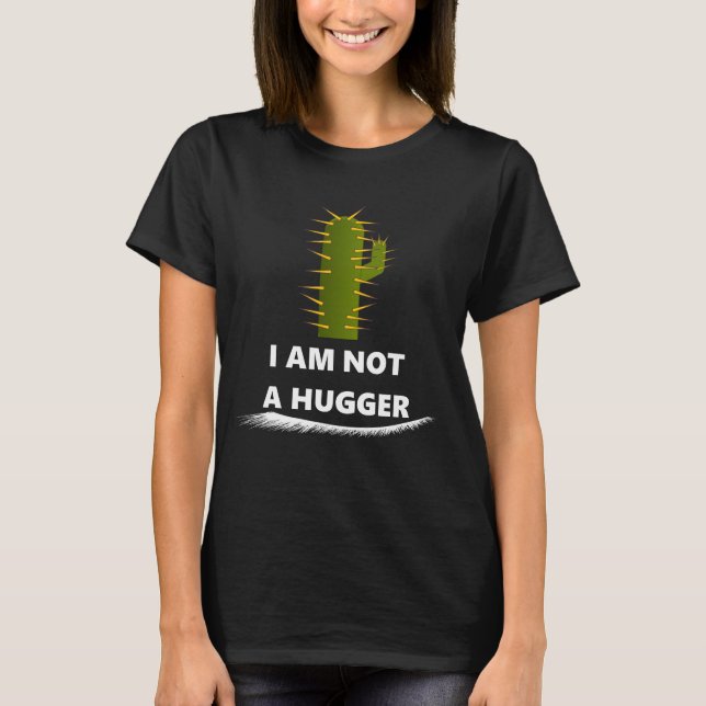 Camiseta No soy un Hugger (Anverso)