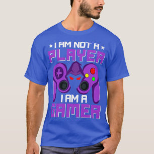 Camiseta No Soy Un Jugador Im A Gamer Purple Game Controlle