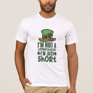 Camiseta No soy un Leprechaun, estoy en el día de los peque