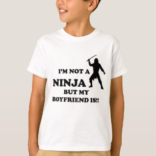 Camiseta No soy un Ninja pero mi novio es
