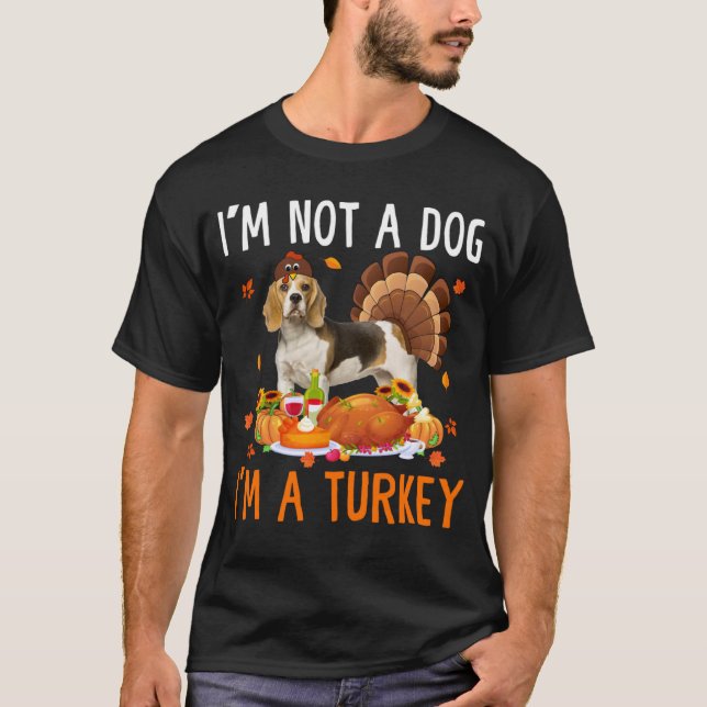 Camiseta No soy un perro, soy un beagle turco de Acción de  (Anverso)