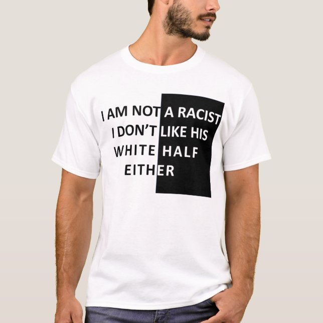 Camiseta No soy un racista (Anverso)