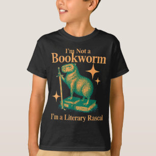 Camiseta No soy un ratón de biblioteca, soy un carpincho tr