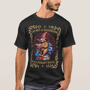 Camiseta No soy un ratón de biblioteca, soy un perezoso tra