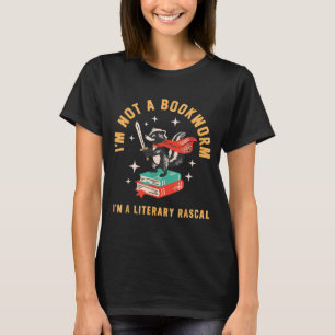 Camiseta No soy un ratón de biblioteca, soy un zorrillo lit