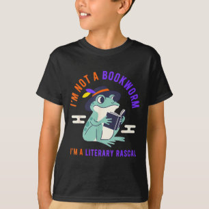 Camiseta No soy un ratón de biblioteca, soy una rana bribon