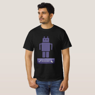 Camiseta No soy un robot - CAPTCHA