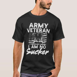 Camiseta No soy un sucker Patrioti del Día del Veterano Org