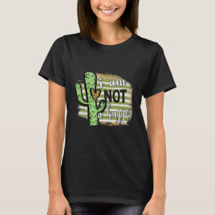 Camiseta No Soy Un Tee Cactus Sarcástico Hugo