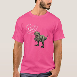 Camiseta No soy un Tee Introvert Rex Sarcástico Te