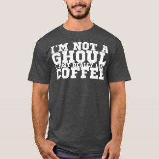 Camiseta No soy una chica que me guste el café 1
