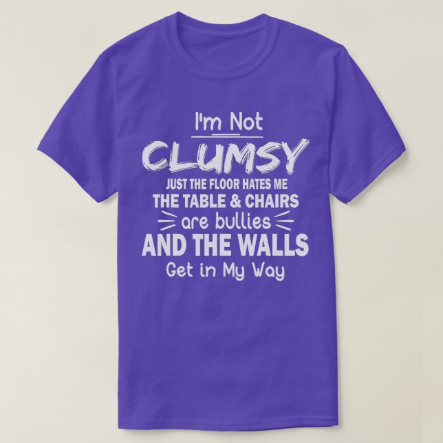 Camiseta No soy una gente tan graciosa diciendo un regalo s (Diseño del anverso)