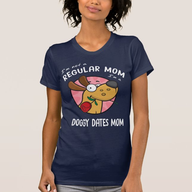 Camiseta No soy una mamá regular que soy Un BLANCO de la (Anverso)