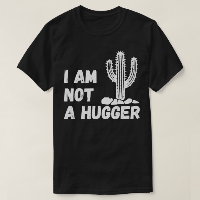 Camiseta No soy una mujer más gorda Cactus graciosa (Diseño del anverso)