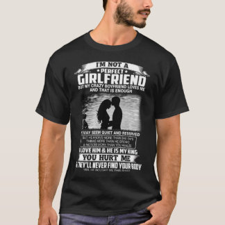 Camiseta No soy una novia perfecta Mi novio me ama