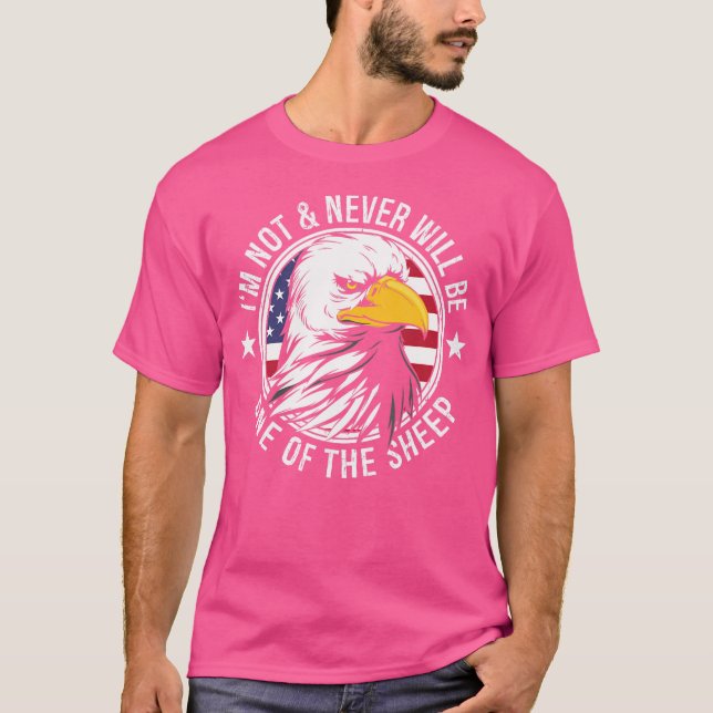 Camiseta No Soy Una Oveja. (Anverso)