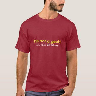 Camiseta No soy una plantilla del friki