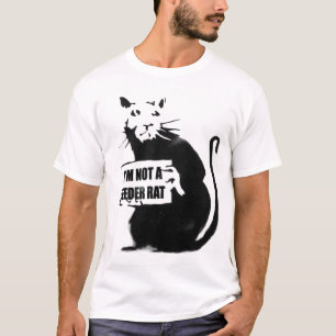 Camiseta No soy una rata del alimentador