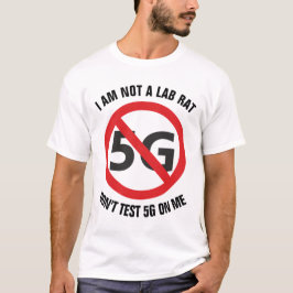 Camiseta No soy una rata del laboratorio, no pruebo 5G en