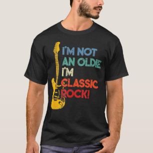 Camiseta No soy una vieja mujer graciosa del rock de Im
