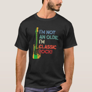 Camiseta No soy una vieja, soy una mujer divertida del rock