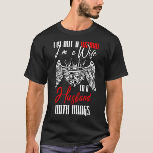 Camiseta No soy una viuda Soy una esposa a un esposo Recuer