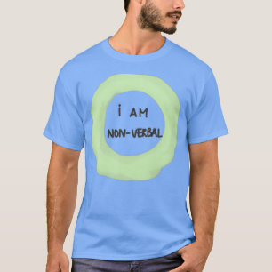 Camiseta No soy verbal
