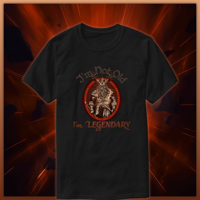 Camiseta No Soy Vieja, Soy Legendaria (Subido por el creador)