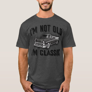 Camiseta No soy viejo, soy amigo del auto