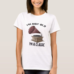 Camiseta No soy viejo, soy clásico