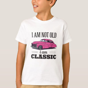 Camiseta No soy viejo soy clásico