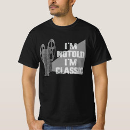 Camiseta No soy viejo soy clásico