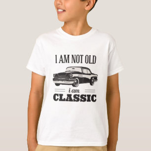 Camiseta No soy viejo soy clásico