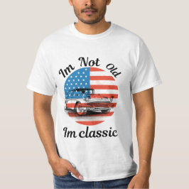Camiseta No soy viejo, soy clásico