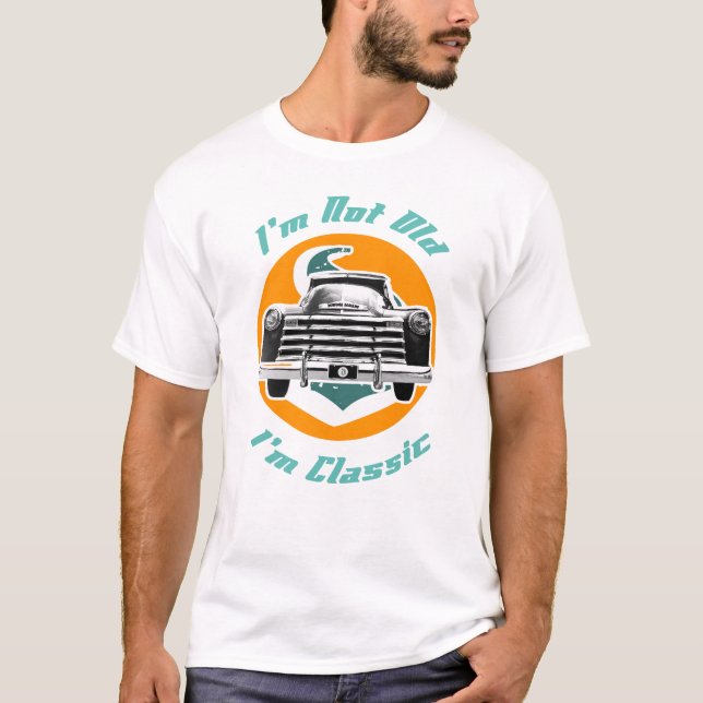 Camiseta No soy viejo, soy clásico (Anverso)