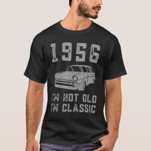 Camiseta No soy viejo soy clásico 1956 56 cumpleaños Mechan