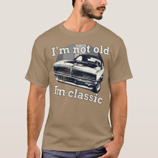 Camiseta No soy viejo soy clásico Divertido Retro 1
