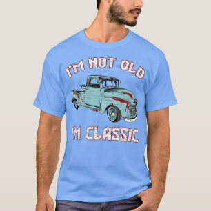 Camiseta No soy viejo soy clásico divertido retro vintage p