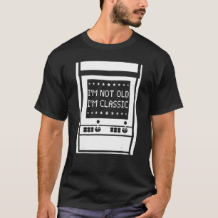 Camiseta No soy viejo Soy Classic Arcade Games Console Scr