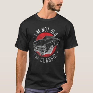 Camiseta No soy viejo Soy el clásico Graph de los coches de