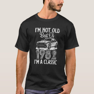 Camiseta No soy viejo Soy el mejor de los coches divertidos