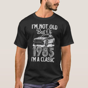 Camiseta No soy viejo Soy el mejor de los coches divertidos