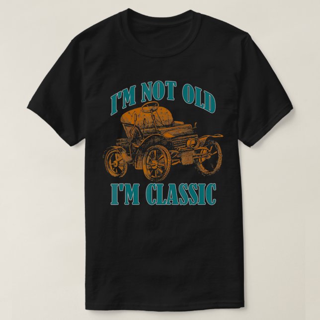 Camiseta No soy viejo soy regalos de cumpleaños (Diseño del anverso)