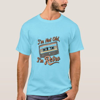 Camiseta No Soy Viejo, Soy Retro